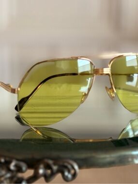 Tom Ford Wilder-02 Aviator Gold Frame Yellow Lens Sunglasses